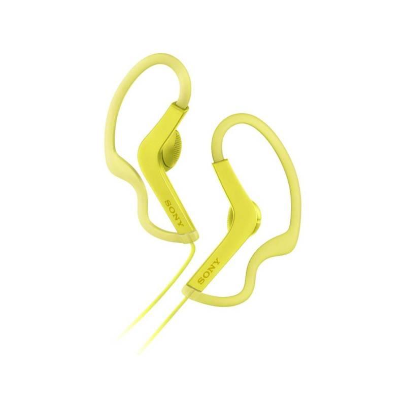 Sluchátka Sony MDR-AS210 žlutá