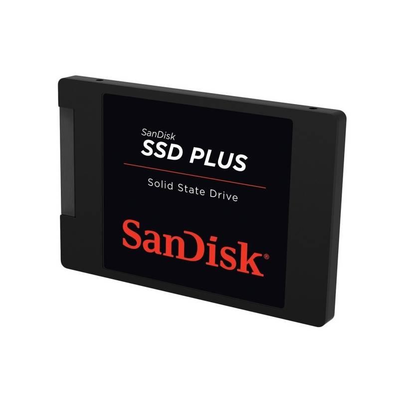 SSD Sandisk Plus 480GB černý, SSD, Sandisk, Plus, 480GB, černý