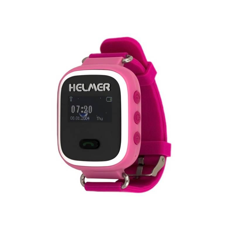 Chytré hodinky Helmer LK 702 dětské růžový