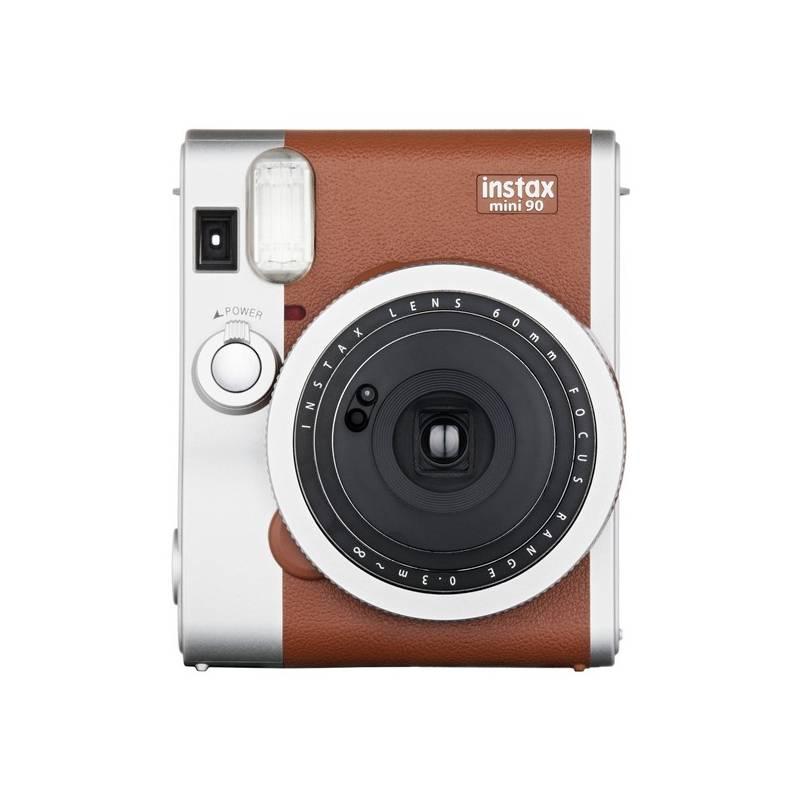 Digitální fotoaparát Fujifilm Instax mini 90 hnědý, Digitální, fotoaparát, Fujifilm, Instax, mini, 90, hnědý