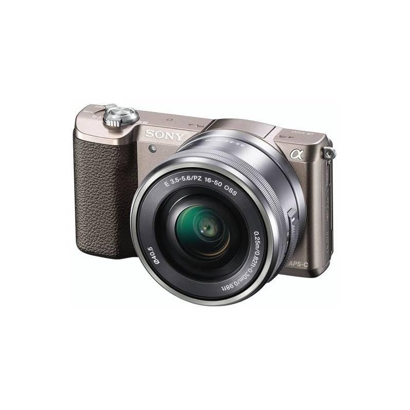 Digitální fotoaparát Sony Alpha 5100 16-50 OSS SEL hnědý