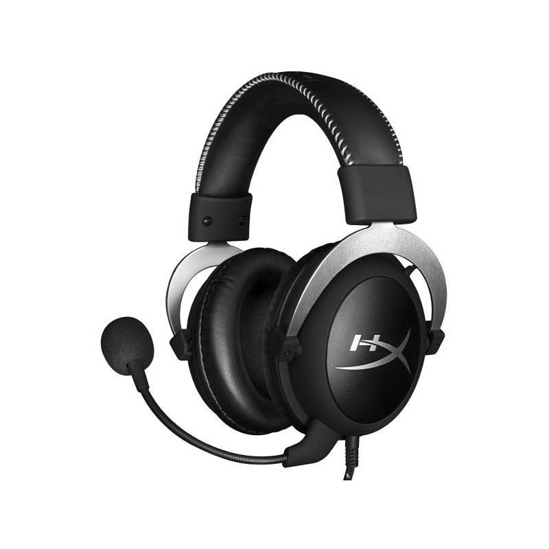 Headset HyperX Cloud stříbrný