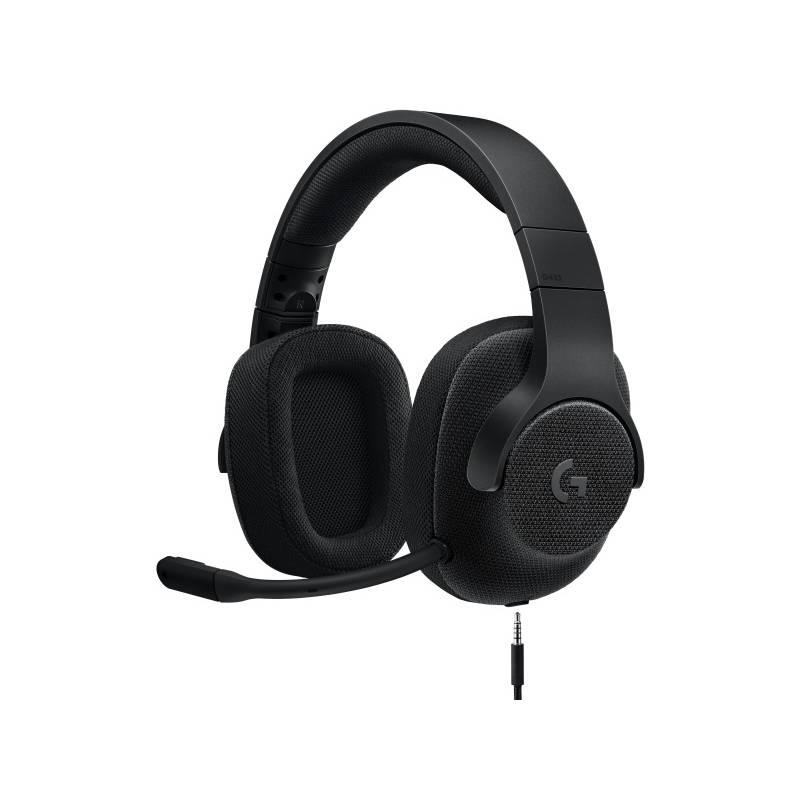 Headset Logitech Gaming G433 7.1 Surround černý