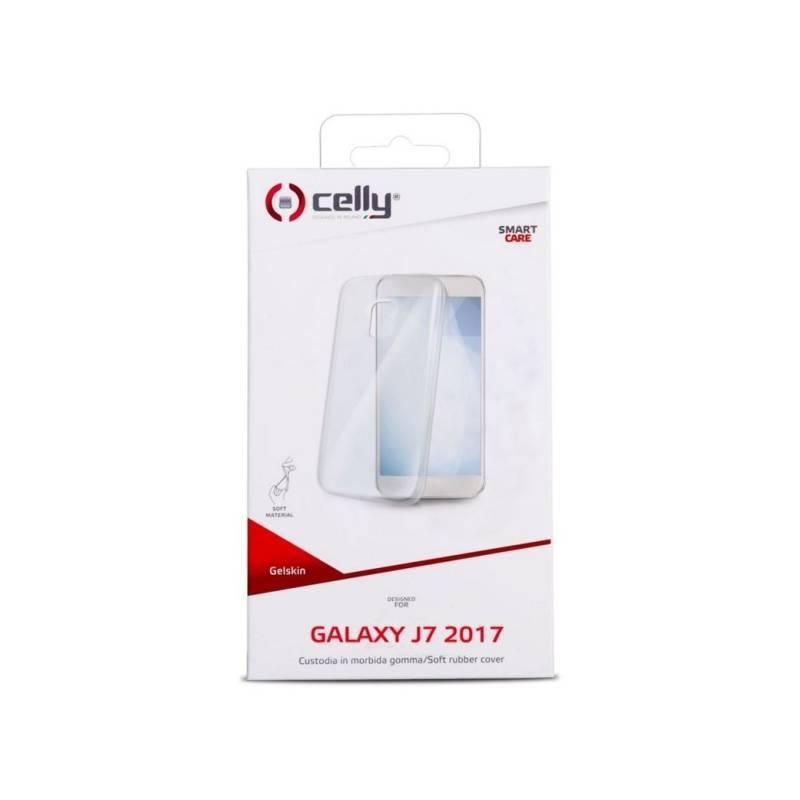 Kryt na mobil Celly Gelskin pro Samsung Galaxy J7 průhledný