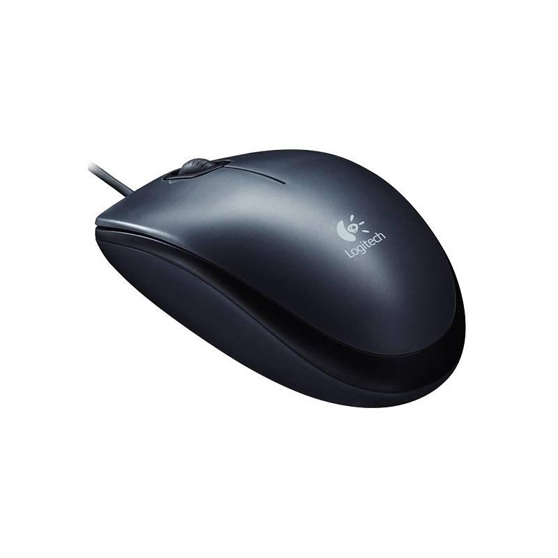 Myš Logitech M100 černá, Myš, Logitech, M100, černá