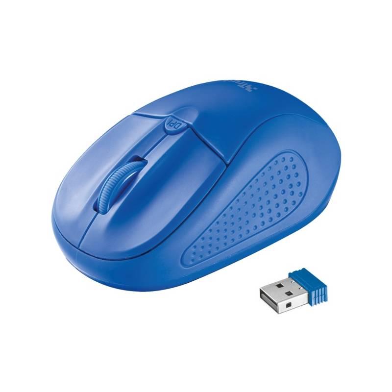 Myš Trust Primo Wireless modrá