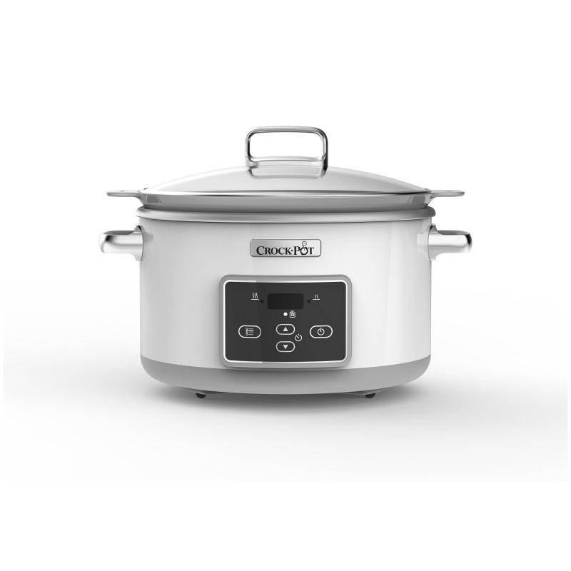 Pomalý hrnec Bionaire CrockPot Saute CSC026X šedý bílý