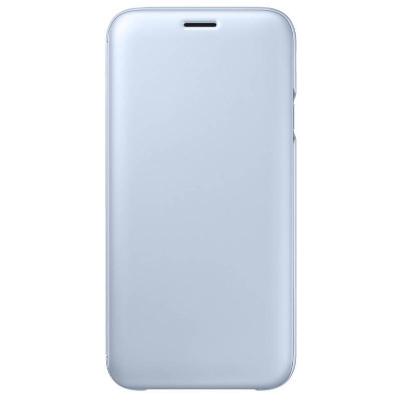 Pouzdro na mobil flipové Samsung Wallet Cover pro J5 2017 modré