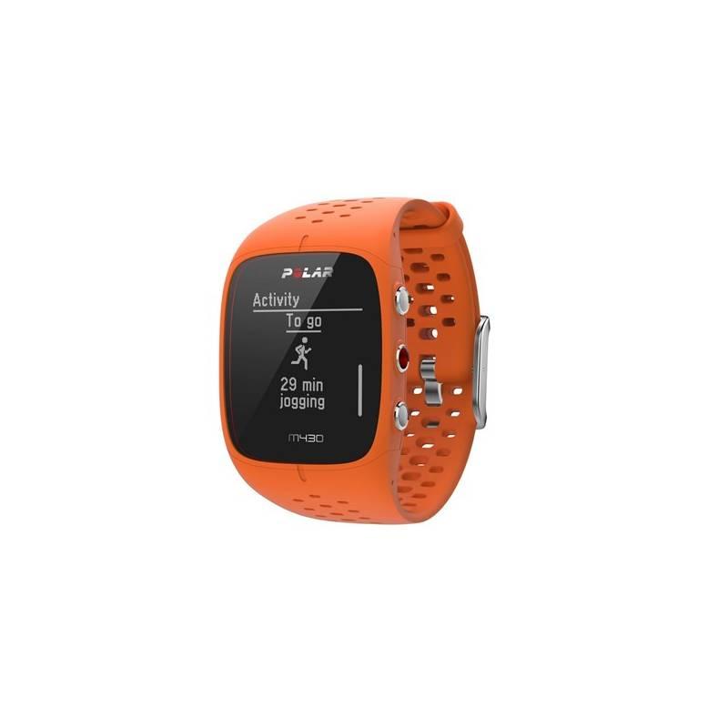 Sporttester Polar M430 oranžový, Sporttester, Polar, M430, oranžový