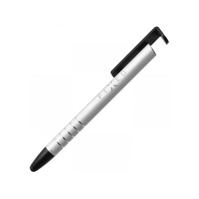 Stylus FIXED 3v1, psací pero stojánek stříbrný
