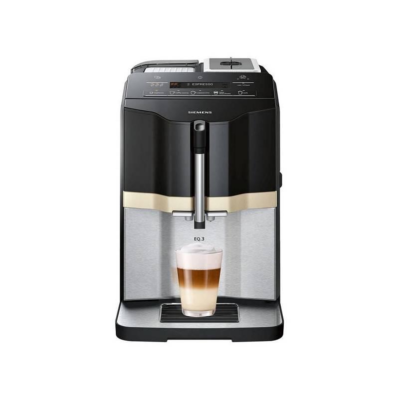 Espresso Siemens EQ.3 TI305206RW černé nerez