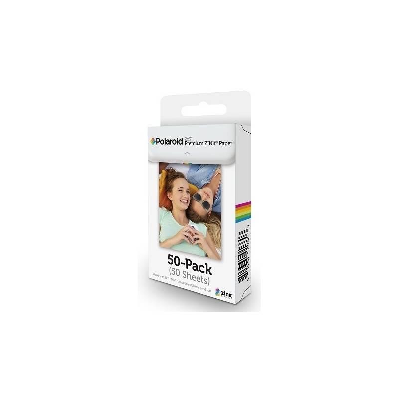 Instantní film Polaroid Zink Premium 2x3", 50 fotografií bílý