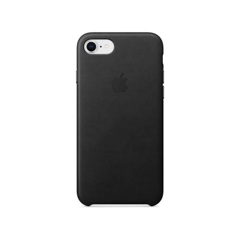 Kryt na mobil Apple Leather Case pro iPhone 8 7 černý