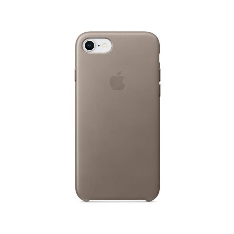 Kryt na mobil Apple Leather Case pro iPhone 8 7 - kouřový