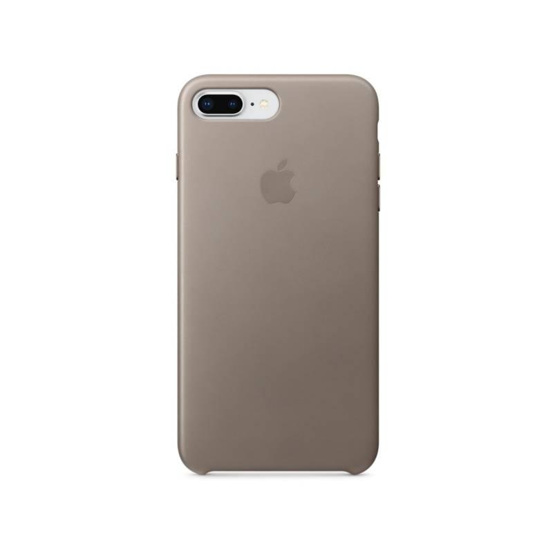 Kryt na mobil Apple Leather Case pro iPhone 8 Plus 7 Plus - kouřový