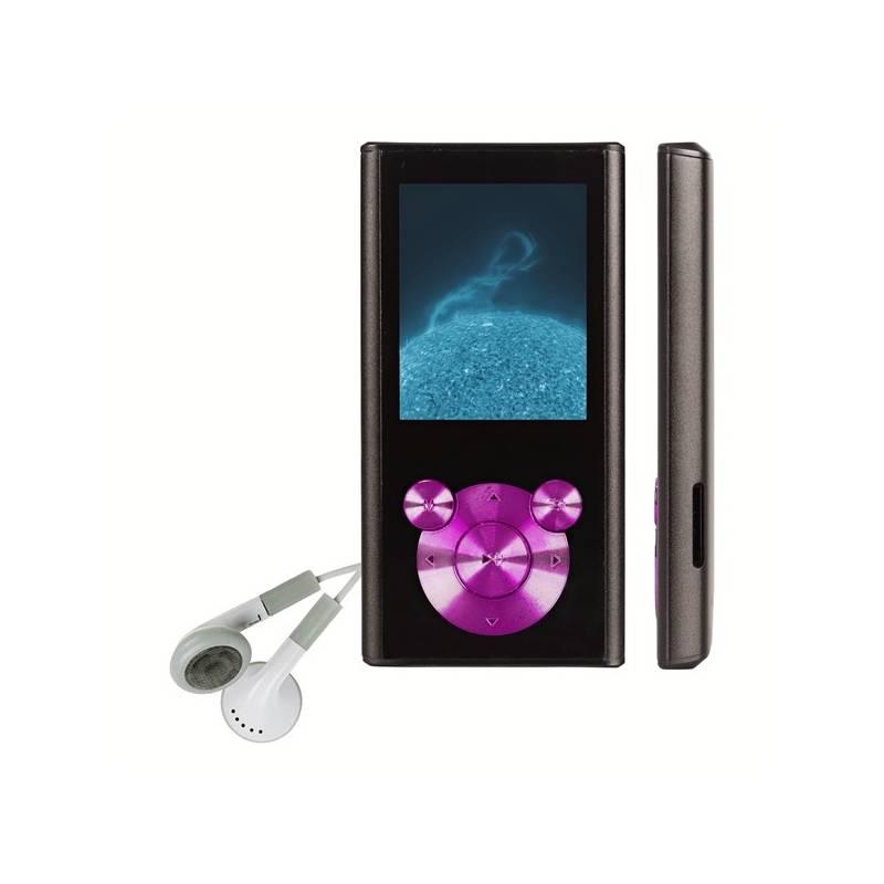 MP4 přehrávač Orava MA-4G červený