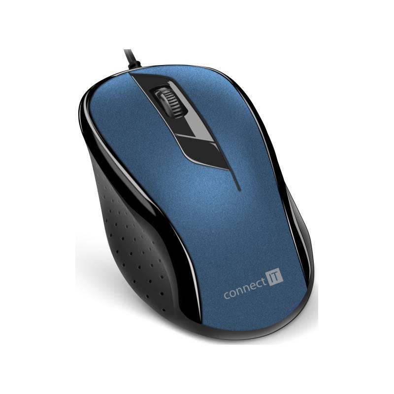 Myš Connect IT CMO-1200 modrá