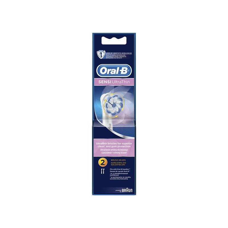 Náhradní kartáček Oral-B EB 60-2 Sensitive NEW bílý, Náhradní, kartáček, Oral-B, EB, 60-2, Sensitive, NEW, bílý