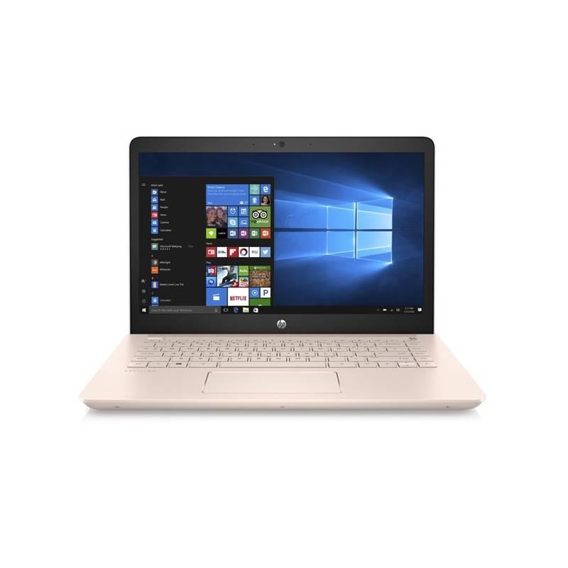 Notebook HP Pavilion 14-bk011nc stříbrný růžový