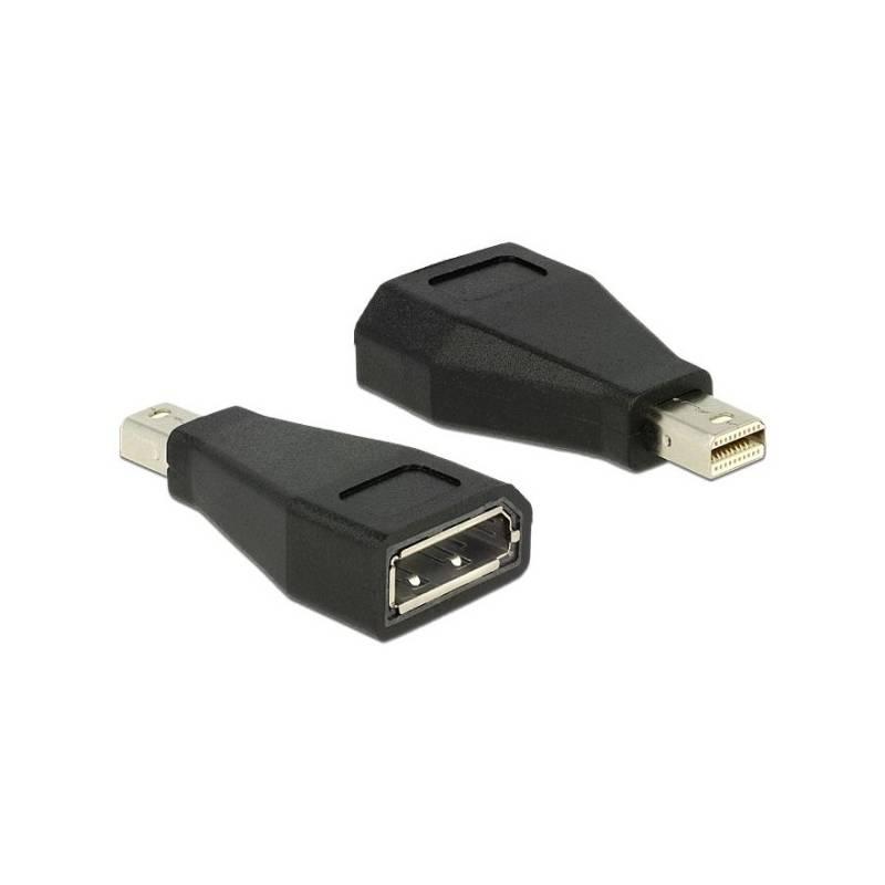 Redukce DeLock DisplayPort Mini DisplayPort černá
