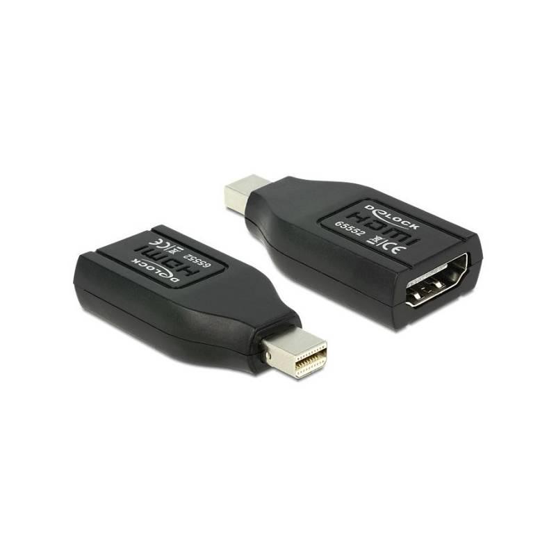 Redukce DeLock HDMI Mini DisplayPort černá, Redukce, DeLock, HDMI, Mini, DisplayPort, černá