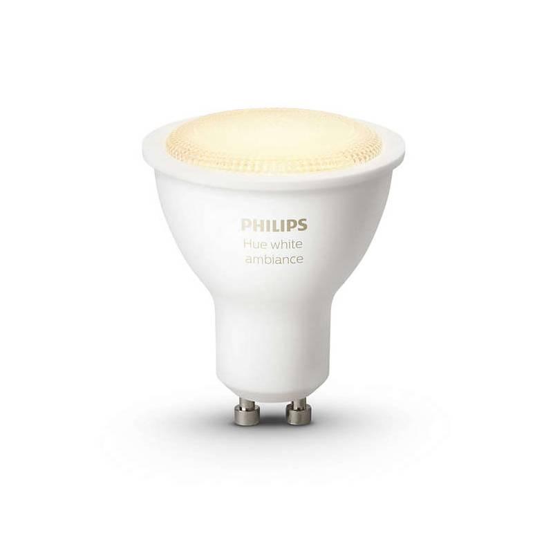 Žárovka LED Philips Hue 5,5W, GU10, White Ambiance