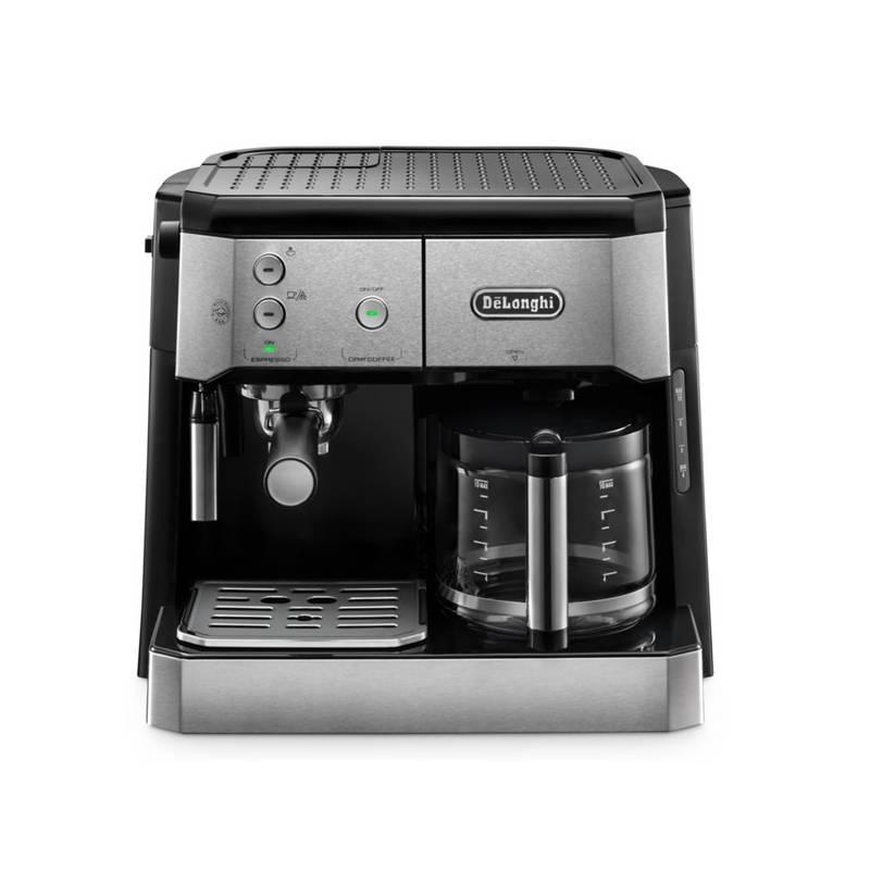 Espresso DeLonghi BCO421.S černé stříbrné