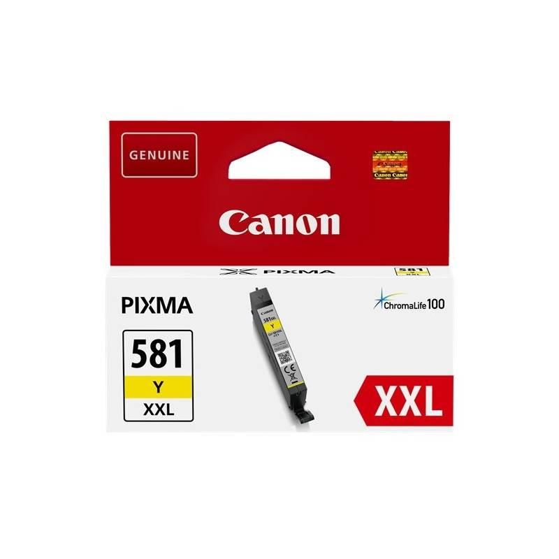 Inkoustová náplň Canon CLI-581XXL Y