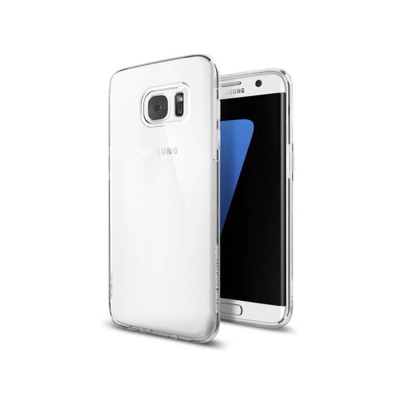 Kryt na mobil Spigen Liquid Crystal Samsung Galaxy S7 Edge průhledný