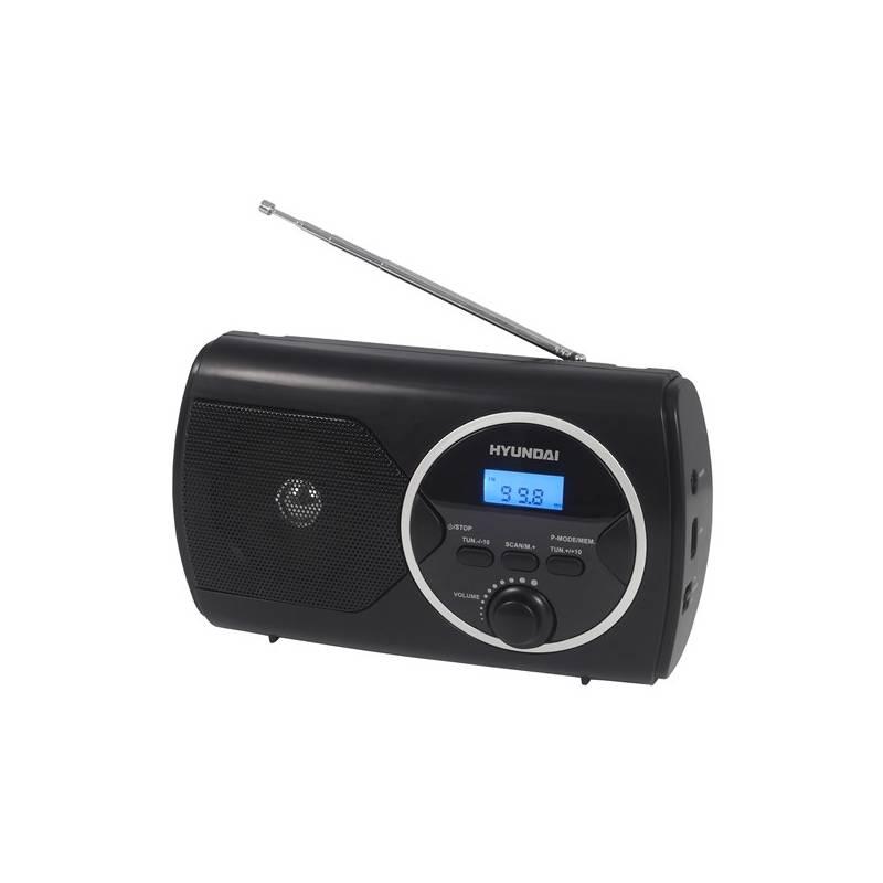 Radiopřijímač Hyundai PR 570PLLUB černý