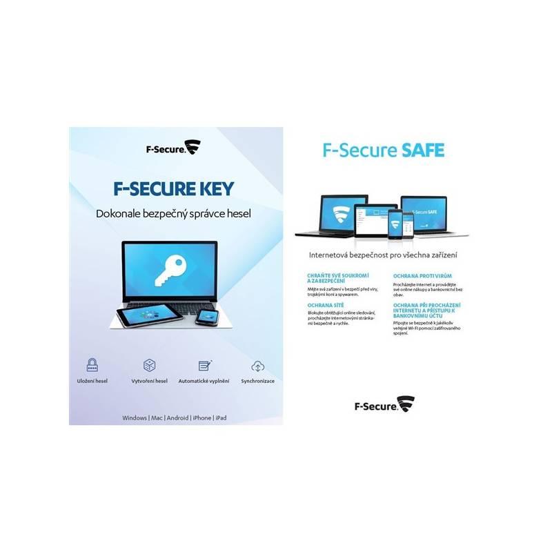 Software F-Secure TOTAL, 3 zařízení 1 rok KEY Premium X zařízení 2 roky, Software, F-Secure, TOTAL, 3, zařízení, 1, rok, KEY, Premium, X, zařízení, 2, roky