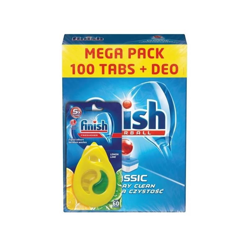 Tablety do myčky FINISH Classic Regular 100ks DEO Lemon, Tablety, do, myčky, FINISH, Classic, Regular, 100ks, DEO, Lemon