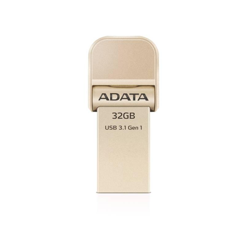 USB Flash ADATA AI920 i-Memory 32GB Lightning USB 3.1 zlatý