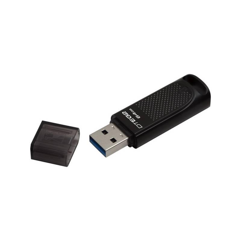USB Flash Kingston DataTraveler Elite G2 64GB černý, USB, Flash, Kingston, DataTraveler, Elite, G2, 64GB, černý