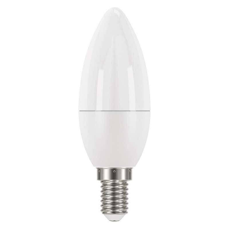 Žárovka LED EMOS klasik svíčka, 6W, E14, studená bílá