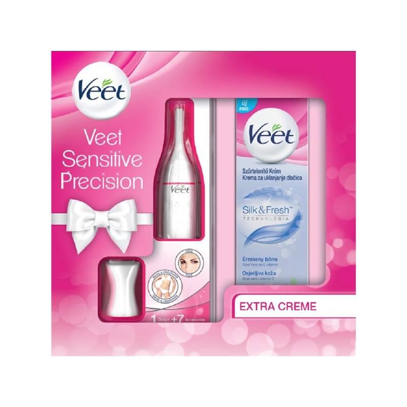 Zastřihovač chloupků Veet Sensitive Precision depilační krém 100 ml