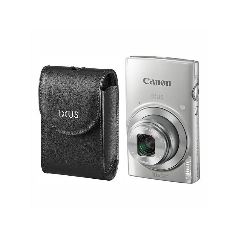 Digitální fotoaparát Canon IXUS 190 orig.pouzdro stříbrný