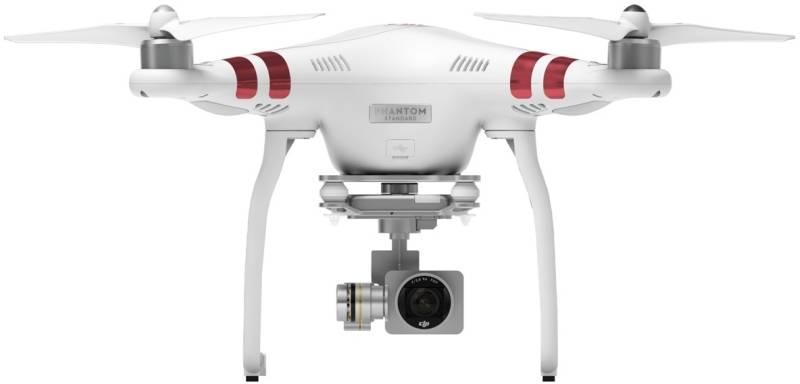 Dron DJI Phantom 3 Standard, 2,7K Ultra HD kamera bílý