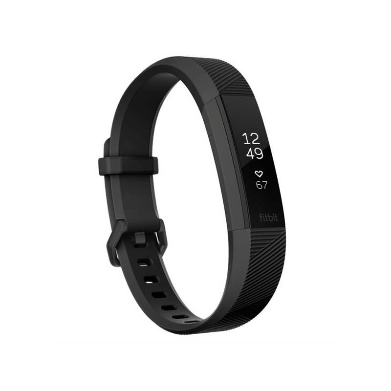 Fitness náramek Fitbit Alta HR small - Black Gunmetal