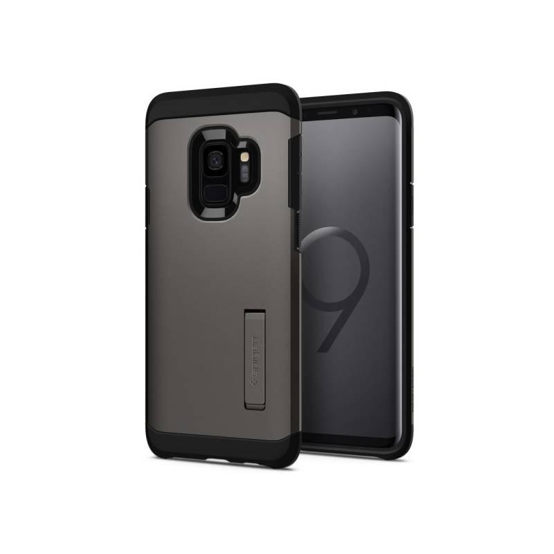 Kryt na mobil Spigen Tough Armor pro Samsung Galaxy S9 - gunmetal