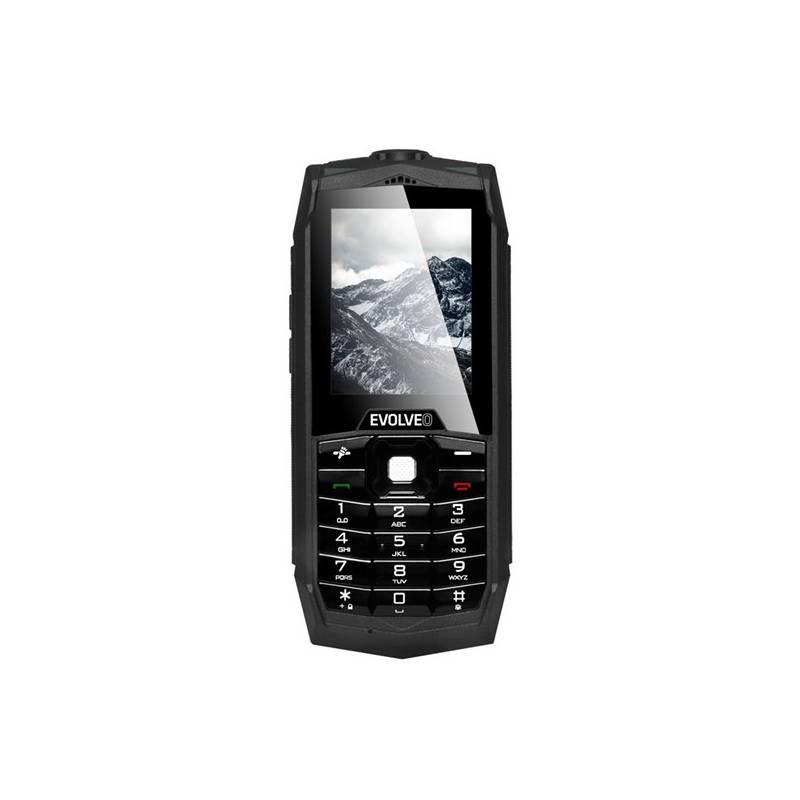 Mobilní telefon Evolveo StrongPhone Z1 Dual SIM černý, Mobilní, telefon, Evolveo, StrongPhone, Z1, Dual, SIM, černý