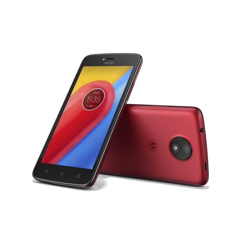 Mobilní telefon Motorola Moto C Dual SIM červený