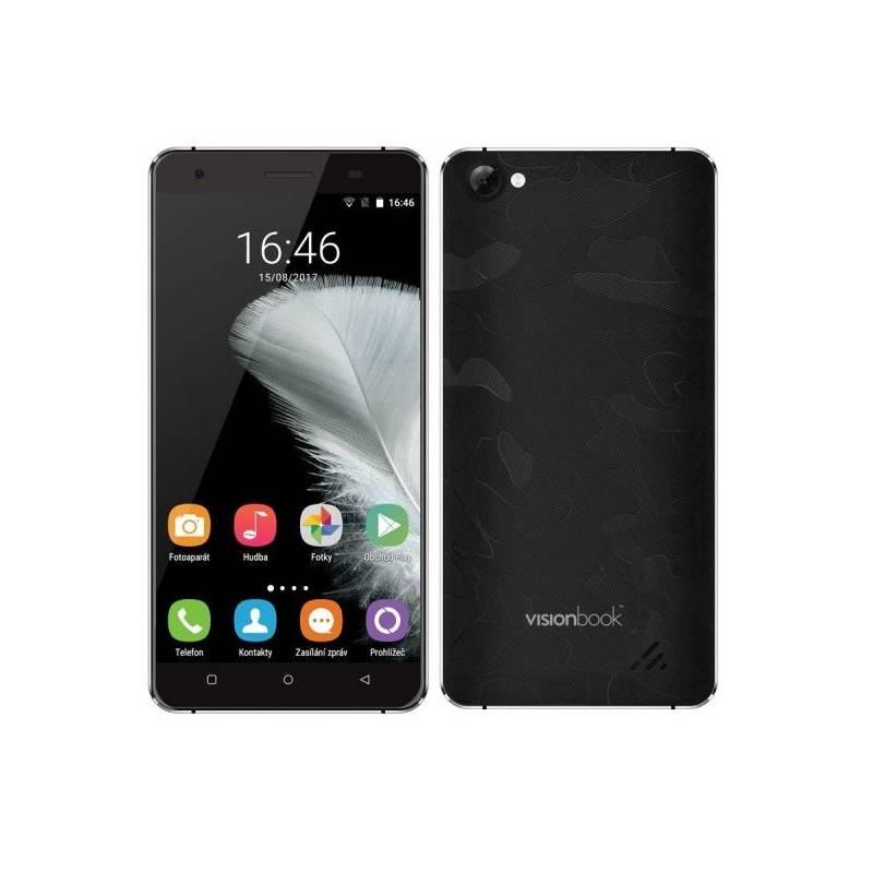 Mobilní telefon Umax VisionBook P50 Plus LTE černý