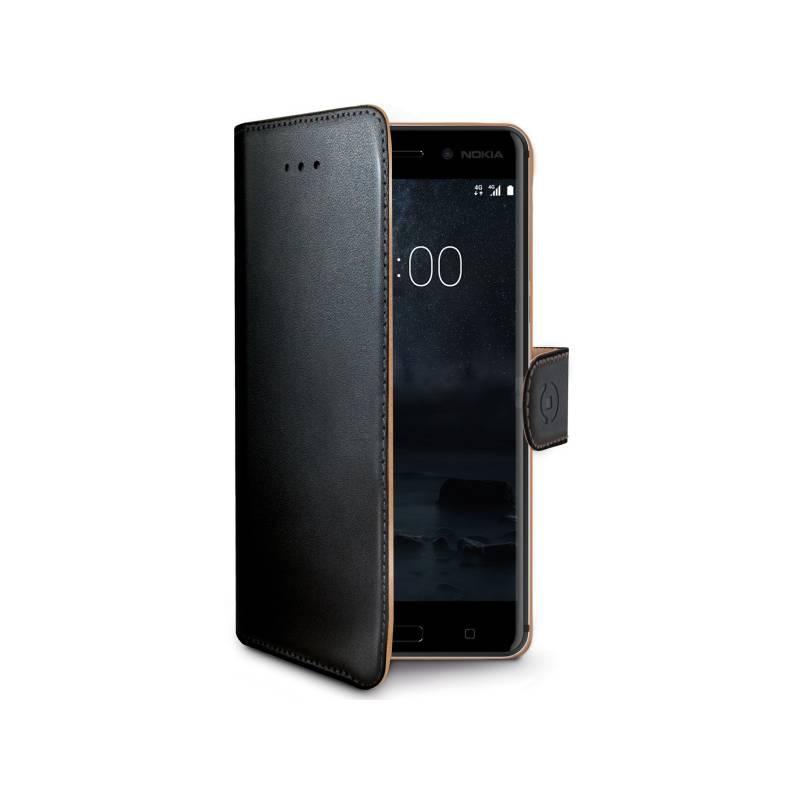 Pouzdro na mobil flipové Celly Wally pro Nokia 6 černé