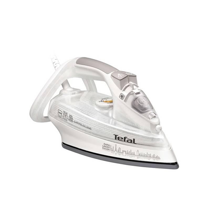 Žehlička Tefal Supergliss FV3845E0 stříbrná bílá