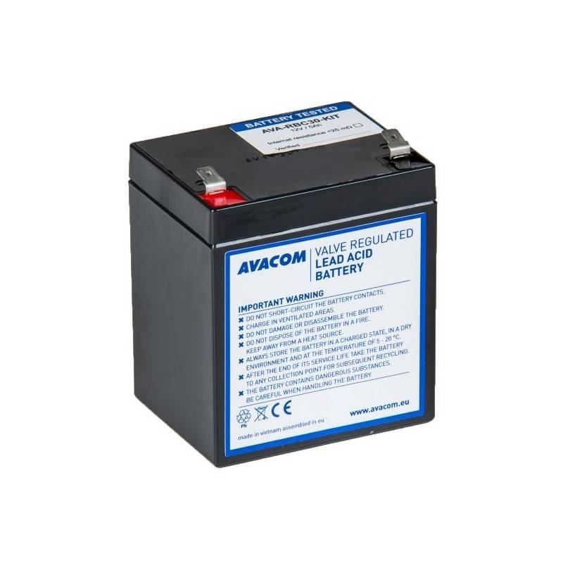 Akumulátor Avacom RBC110 - náhrada za APC černý