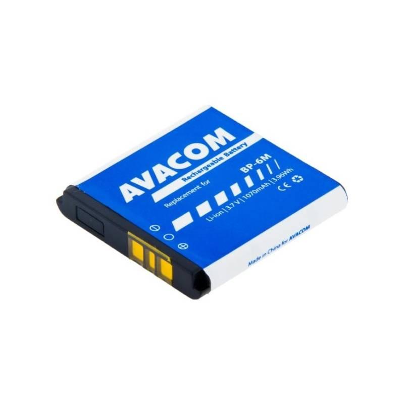 Baterie Avacom pro Nokia 6233, 9300, N73, Li-Ion 3,7V 1070mAh, Baterie, Avacom, pro, Nokia, 6233, 9300, N73, Li-Ion, 3,7V, 1070mAh