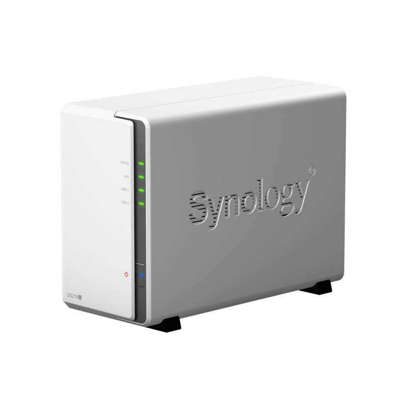 Datové uložiště Synology DS218j bílé, Datové, uložiště, Synology, DS218j, bílé