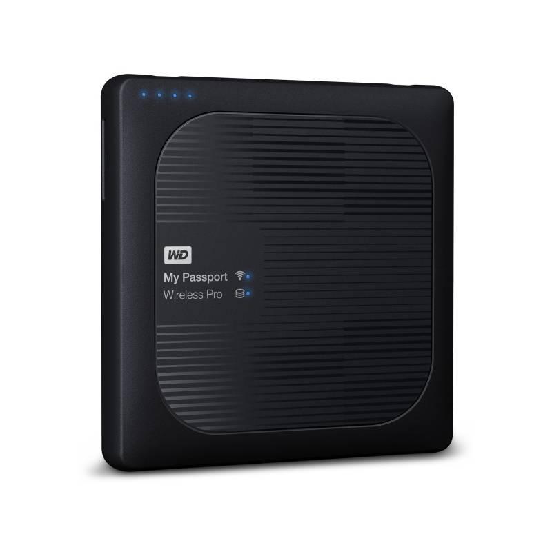 Externí pevný disk 2,5" Western Digital My Passport Wireless Pro 4TB černý