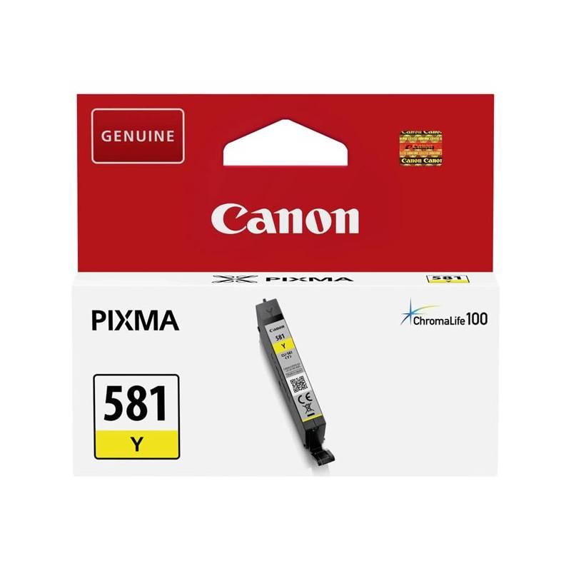 Inkoustová náplň Canon CLI-581 Y